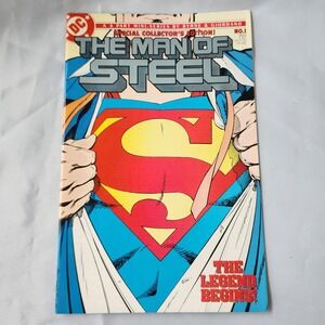 The Man of Steel #1‎ DC Comics 1986 Special Collector's Edition Byrne & Giordano